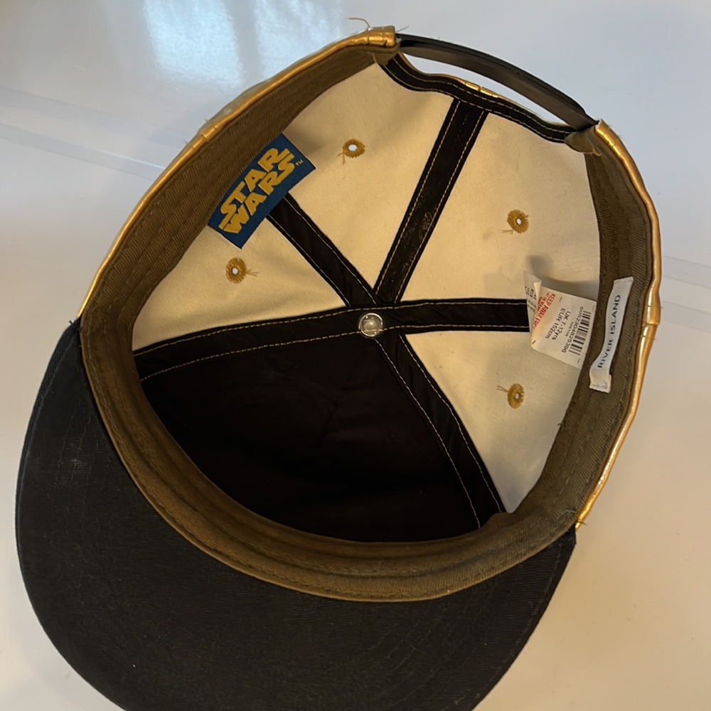 RIVER ISLAND STAR WARS GOLD BASEBALL HAT - Picture 5 of 6